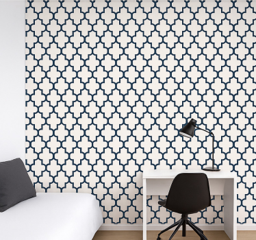 Papier peint chambre ado conception géométrique moderne - TenStickers
