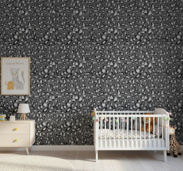 Papier peint chambre enfant style taches de léopard - TenStickers