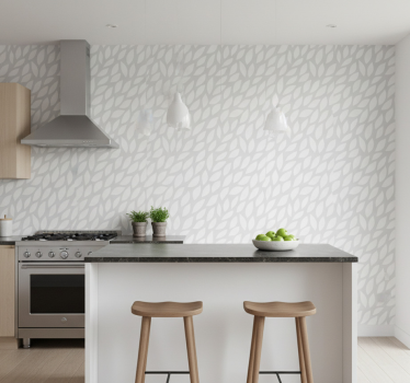Papier peint cuisine motifs géométriques ombragés - TenStickers